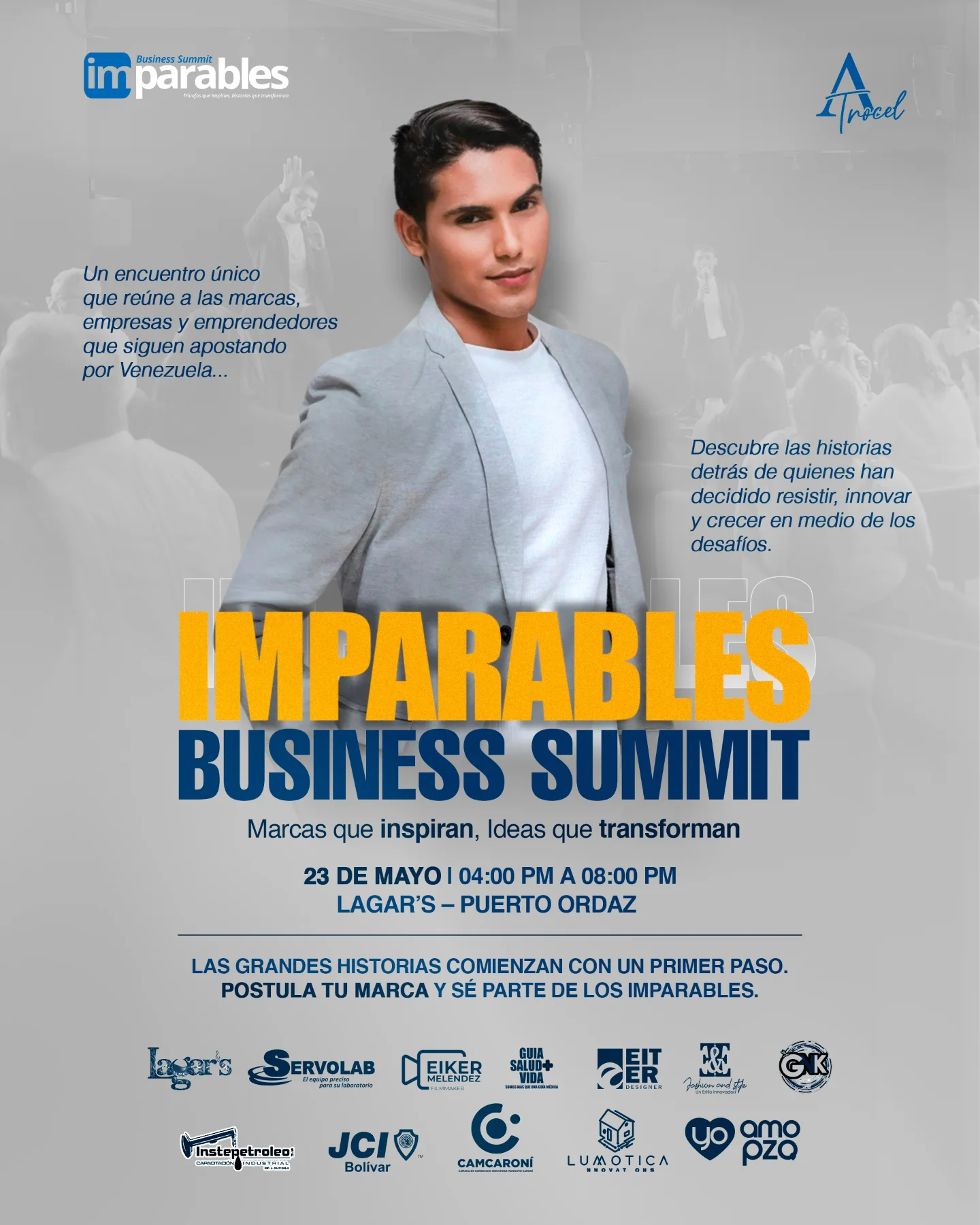 Flyer Imparables Business Summit — Encuentro empresarial