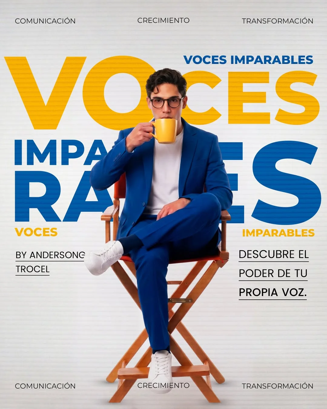 Flyer Voces Imparables — Comunicación, crecimiento y transformación